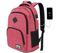 YAMTION Zaino per computer da donna portatile con porta di ricarica USB per la scuola