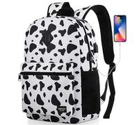 YAMTION Zaino unisex per la scuola, classico, casual, per adulti e ragazzi, con porta USB, per scuola superiore, università, ufficio, lavoro e viaggi