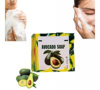 Yamusa Avocado Soap for Skin,Handmade Avocado Soap,Avocado Nourishing Soap,Avocado Oil Cleansing Soap,Moisturizing Soap Bar for Face Hands Body (1)