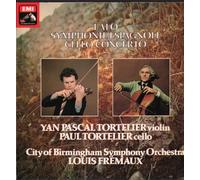 YAN PASCAL AND PAUL TORTELIER - LALO SYMPHONIE ESPAGNOLE CELLO CONCERTO LP (VINYL ALBUM) UK HIS MASTERS VOICE 1976