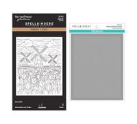 Yana Smakula - Pressa per mulini a vento e tulipani + piastra in lamina e stencil