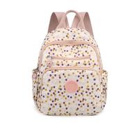 YANAIER Zaino per donne e ragazze alla moda mini zaino borsa leggero casual zaino da viaggio piccolo zaino ragazzi, Pois colorati., Mini, Alla moda