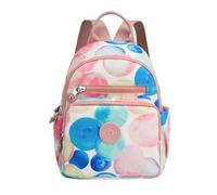 YANAIER Zaino per donne ragazze moda mini zaino borsa leggero casual zaino da viaggio piccolo zaino adolescenti bolle colorate