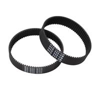 YananAC 2 cinghie dentate cinghie di trasmissione nastro trasportatore della smerigliatrice compatibile con smerigliatrice Bosch PBS75A-GBS75A-GBS75AE Silvercrest Parkside Pebs 900
