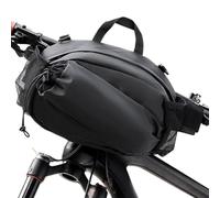 Yanayi Borsa Manubrio Bicicletta | Borsa Frontale Bici con Tra collo Regolabile | Accessorio Impermeabile per da Manubrio da Strada e Montagna per Escursioni e Pendolarismo