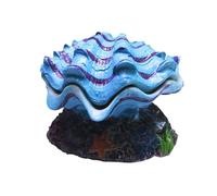 Yanayi Grotta per Acquario - Tana per Gamberetti con Conchiglia - Decorazione per Scuola Casa Ristorante - per Acquari d'Acqua Dolce Salata e Angolari Terrario