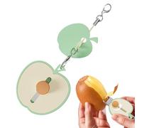 Yanayi Pelapatate - Strumento di taglio retrattile per la borsa come utensile da cucina - Pelapatate per cetrioli con gancio - Per cucinare tutti i giorni, preparare i pasti per una sana alimentazione