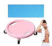 Yanayi Roller Ab Caster, Roller AB | Attrezzatura da allenamento ABS con ginocchio | Ruota a rullo di allenamento, cursore core rotabile a 360 gradi per per la resistenza a tutto il corpo