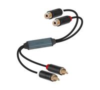 YANBORONSN RCA Noise Lsolator, Ground Loop Lsolator, Automotive Amplifier Noise Filter, Hum Eliminator, per luoghi stereo come autoradio e home stereo