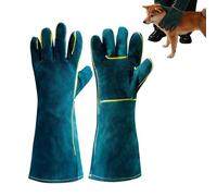 YanBous Guanti Antimorso per Animali, Guanti da Lavoro Antimorso da 40 cm - Guanti Robusti per Animali, Ideali per Saldatura, Cura e Manipolazione di Cani,Gatti,Uccelli,Serpenti,Pappagalli,Lucertole