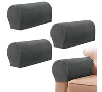 "YancLife "Copribraccioli per Poltrona, Set di 4 Copripoltrona Elasticizzati per braccioli, Copribraccioli per Divano in Poliestere Spandex Copribraccioli Antiscivolo per sedie Protezione per mobili