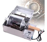YANDDEA Tostatrice Domestica per Chicchi di caffè, tostatrice elettrica per Frutta secca, Macchina per tostare Il caffè, Tamburo in Vetro al Quarzo Resistente alle Alte Temperature