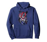 Yandere Simulator Lovesick Camicia Felpa con Cappuccio, Unisex per Adulti, Navy, S