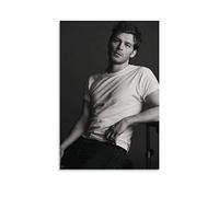 YANDING Joseph Morgan Poster Inghilterra Attore Canvas Art Poster e Wall Art Stampa Moderna Camera da Letto Famiglia Poster Decor Poster 20 x 30 cm