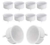 YanFeiYit Modulo LED 5W Extra Piatto ø50x22mm 120° - 420lm Bianco Neutro 4000K Dimmerabile - Sostituisce Lampada GU10 MR16 - Lampadina per Faretti da Incasso 230V - Set da 10