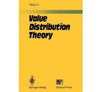 Yang Lo Value Distribution Theory (Tascabile)