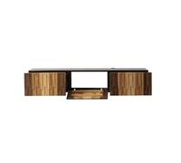 YANG11FAN Mobile TV sospeso Mobile TV Floating Mobile TV da parete con 2 cassetti, console centrale per intrattenimento mobile TV sospeso (medio)