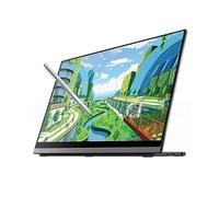 YANG11FAN Monitor Portatile Monitor Portatile da Ufficio con Schermo tattile 4K IPS HD da 15,6 Pollici for Laptop con Schermo di espansione Esterno Schermo Portatile