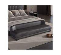 YANG11FAN Panca da comodino for camera letto, guardaroba, lunga, divano, minimalista italiano, panca, negozio di abbigliamento, scarpiera Comodo(Nero)
