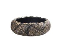 YANG11FAN Versatile Piattino con Composizione Floreale in Ceramica Texture