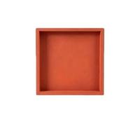 YANG11FAN Versatile Piattino for vasi da Fiori in Finto Cemento(Orange,M)