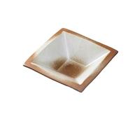 YANG11FAN Versatile Piattino in Ceramica con Vassoio antigoccia Quadrato Imitazione antichità