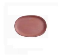 YANG11FAN Versatile Vassoio portafiori Ovale in Ceramica(Red)