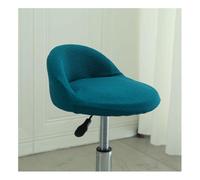 YANGAFJDUA Girevoli Coprisgabello da Cucina con Schienale 6/4/2/1 Pezzi, Rotondo Coprisgabello da Bar con Schienale Curvo, Elasticizzato Fodera per Sgabello da Bar, Lavabile in Lavatrice,G,2PCS