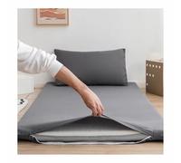 YANGAFJDUA Morbido Coprimaterasso Futon con Cerniera, Pieghevole Fodera in Puro Cotone in Diversi Colori Coprimaterasso Lavabile per Materasso per Divano Reclinabile da Pavimento,H,100x200cm/39x78in