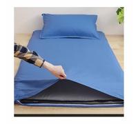 YANGAFJDUA Morbido Coprimaterasso Futon con Cerniera, Pieghevole Fodera in Puro Cotone in Diversi Colori Coprimaterasso Lavabile per Materasso per Divano Reclinabile da Pavimento,I,150x200cm/59x79in