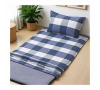YANGAFJDUA Stampato Coprimaterasso Tatami con Cerniera, Giapponese Fodera per Futon, Cotone Fodera Materasso con Cerniera per Terra Tradizionale Copertura Protettiva per Tatami,F,100x200cm/39x79in