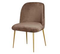 YANGAFJDUA Velluto Coprisedie Universale con Schienale Curvo Sala da Pranzo 8/6/4/2 Pezzi, Elasticizzata Fodera per Sedia da Pranzo, Moderni Copri Sedia da Cucina AntiGraffio, Lavabile,K,1PC