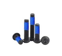 YANGC 10.9 Vite Esagonale In Acciaio Al Carbonio M2-M8 | Bullone Di Colla Blu Semirivestito A Testa Cilindrica(10PCS M4X30)