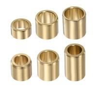YANGC 2 cuscinetti a manicotto con diametro interno di 6/8/10/12/15/16/20/30 mm, boccole avvolte senza olio, boccola di base in lega di ottone(30mmx38mmx40mm)