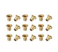 YANGC 200 pezzi M2 M2.5 M3 M4 M5 M6 Rivetti passanti tubolari Occhielli Chiodi for circuiti stampati PCB Rivetti cavi in rame Dadi(M6x6mm)