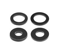 YANGC 30 pezzi di rondelle piatte in gomma da 3-31 mm di diametro interno, 1,2-3,6 mm di spessore, 7-45 mm di diametro esterno, guarnizioni ad anello for tubo flessibile dell'acqua del rubinetto(4mmx9