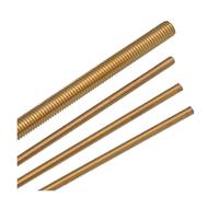 YANGC Asta filettata completa in ottone Asta filettata con perno tutto filetto solido M2 M2.5 M3 M4 M5 M6(10pcs,M4x250)