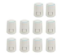 YANGC Attuatore elettrico termico elettrico M30x1,5 normalmente chiuso normalmente aperto 230 V for valvole dell'acqua o collettore nel sistema di riscaldamento a pavimento(10 Piece 230V NO)