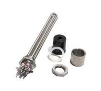 YANGC Elemento riscaldante con filettatura DN25 da 32 mm, riscaldatore elettrico da 220 V, resistenza Brewin SUS304, 2,5/3,5/4,5/5,5 kW(As Picture,2.5KW L250mm)