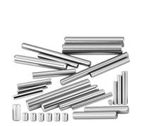 YANGC M1 M2 M2.5 M3 M4 M5 M6 M8 M10 Perno di centraggio cilindrico di posizionamento cilindrico in acciaio inossidabile 304 Perni for albero fisso Asta solida rotonda GB119 1~50 pezzi(30mm)