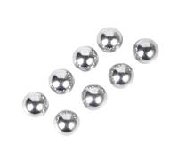 YANGC Perlina di alluminio liscia Sfera di alluminio solido 1060/1070 Alluminio puro 0,5/0,7/0,8/0,9/1/1,5/2/2,5/3,2/3,5/4/5/6/6,35/7/8/9/10/12-30mm(8.0mm-50PCS)