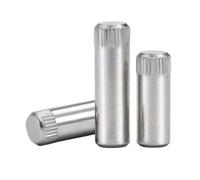 YANGC Perno cilindrico in rilievo perno albero perno cerniera in acciaio inossidabile 304 Perno di posizionamento biella Play City M1.5 M2 M2.5 M3(M2.5x6(400pcs))