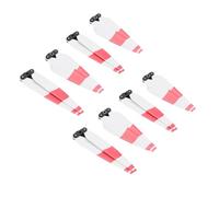 YANGC Puntelli for elica a basso rumore 8747F for D-JI Air 3S Drone Puntelli colorati a sgancio rapido Paddle Blade Wing Fan Accessori di ricambio(White Red 8pcs)