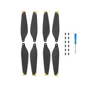 YANGC Puntelli Lama Ventole ad ala Pezzi di ricambio Sostituzione della pala dell'elica for PC con accessori for viti cacciavite for D-JI Mini 3(Gold)