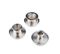 YANGC Raccordo for tubi sanitari in acciaio inox SUS304 con flangia di riduzione for morsetto a vuoto ISO63/80/100/160 a KF16/25/40/50(ISO63 To KF40)