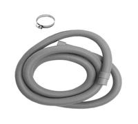 YANGC Set di prolunga for tubo di scarico for lavatrice, 6,5 piedi, include tubi di scarico, fascette stringitubo