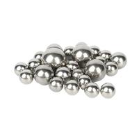 YANGC Sfera in acciaio inossidabile 304 Sfera in acciaio di precisione 21 22.225 23 24 25.4 26 27 28 29 30mm(10Pcs,25mm)