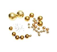 YANGC Sfere in ottone massiccio for interruttori elettrici Macchina precisa Sfera in rame 2,381 mm 2,5 mm 3 mm 3,5 mm 4 mm 4,5 mm 5 mm 6 mm 6,35 mm 7 mm(2.381mm 100pcs)