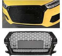 YANGCP Griglia Paraurti Anteriore per Audi Q3/SQ3 2016 2017 2018, Front Grille Frills Maschera, Modificati Accessori Radiatore
