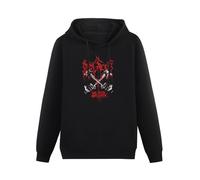 YANGDUJUN Dying Fetus Die with Integrity Mens Hoodies Casual Cotton Unisex Black Sweatshirts 3XL
